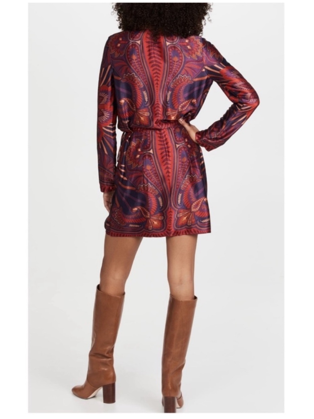 NWT Farm Rio Macaw Arabesque Mini Wrap Dress size small SOLD OUT Neiman Marcus - Picture 6 of 16